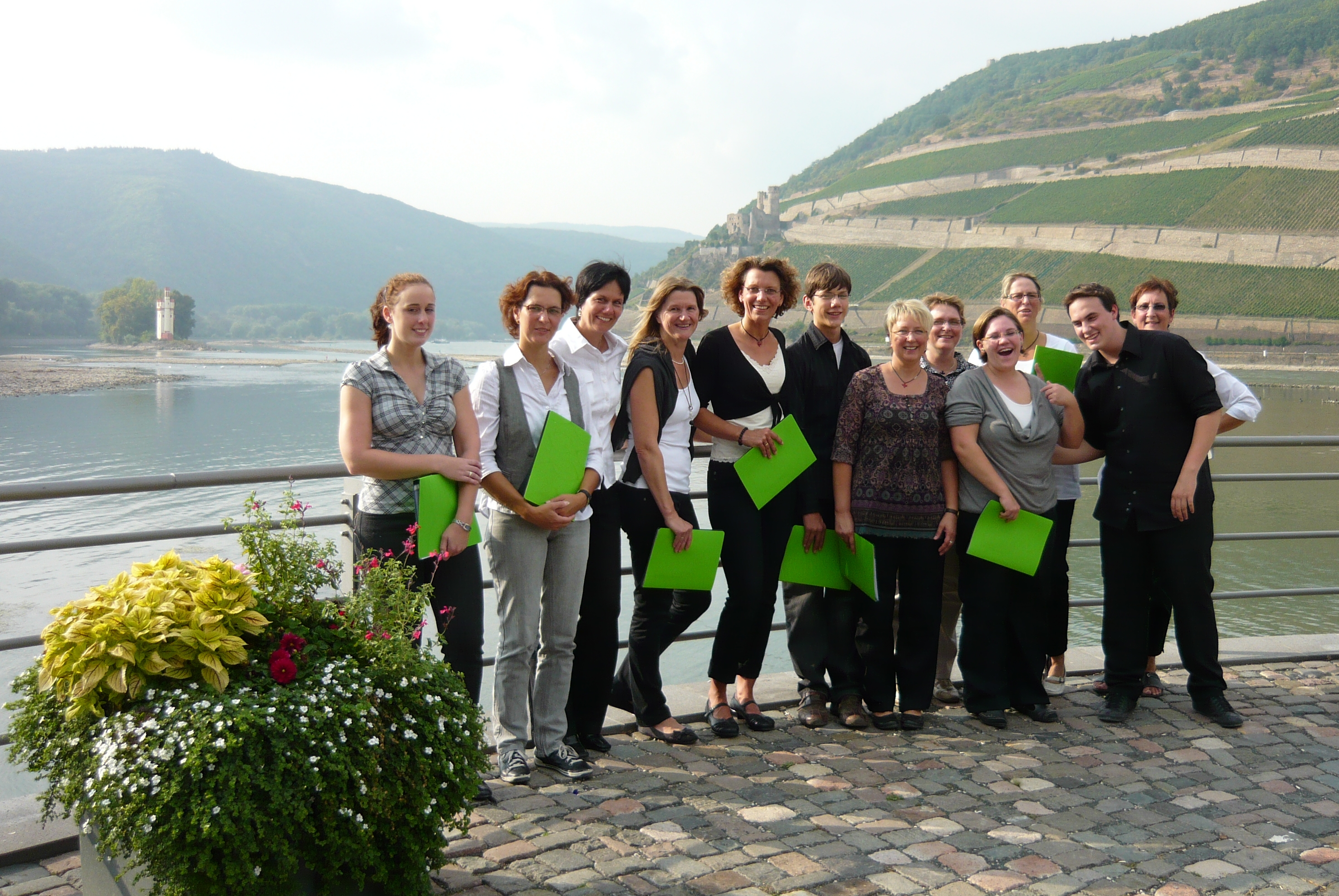 Junger Chor ohne Grenzen Gruppenbild